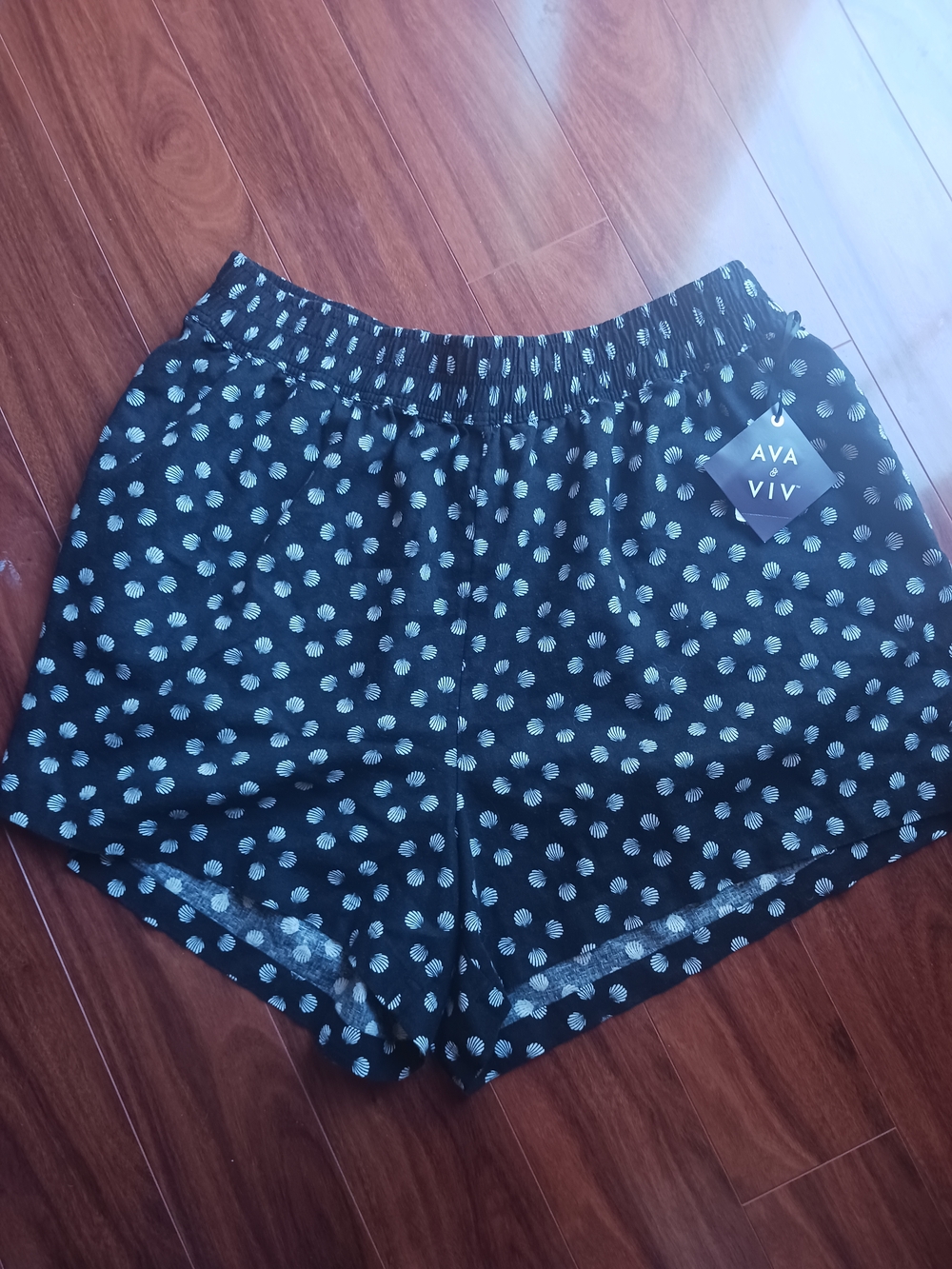 Black Polka Dot Women's Shorts